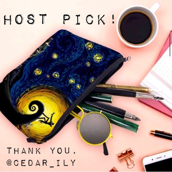 Dreamworks Other - HP! ⭐️NWT🌟Nightmare Before Christmas Cosmetic Bag